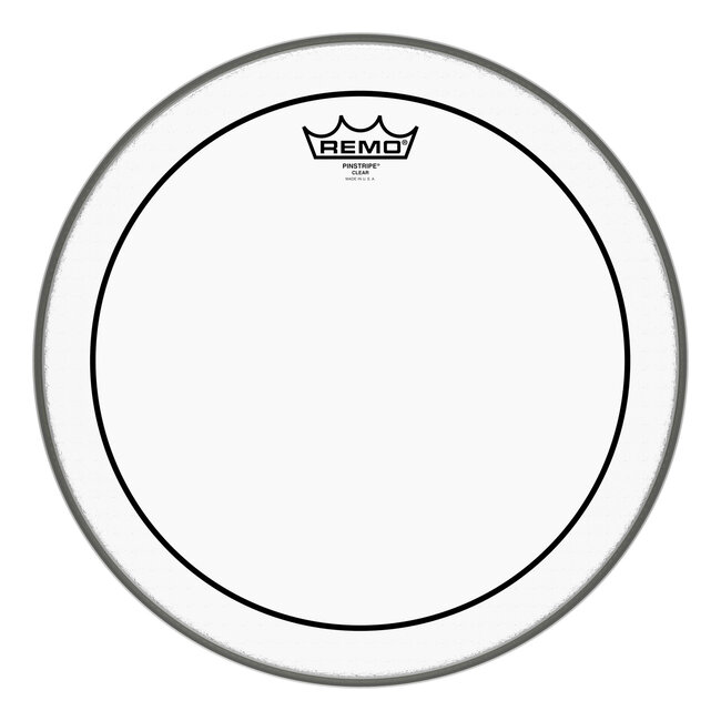 Remo - PS-0314-00- - Batter, Pinstripe, Clear, 14" Diameter