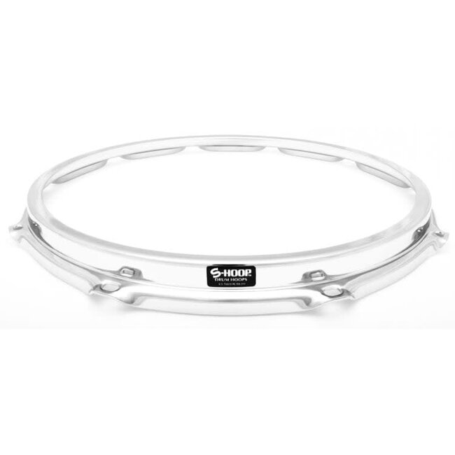 S-Hoops - SH1410 - 14" 10 Hole Chrome/Steel S-Hoop