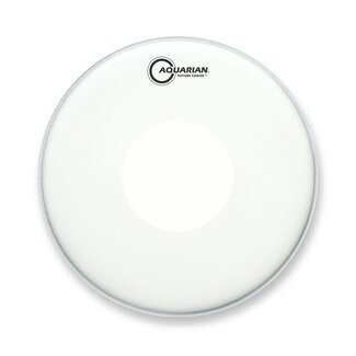 Aquarian Drumheads Aquarian - TCPD12 - 12" Texture Coated Single Ply With Power Dot