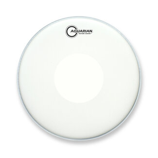 Aquarian Drumheads Aquarian - TCPD13 - 13" Texture Coated Single Ply With Power Dot