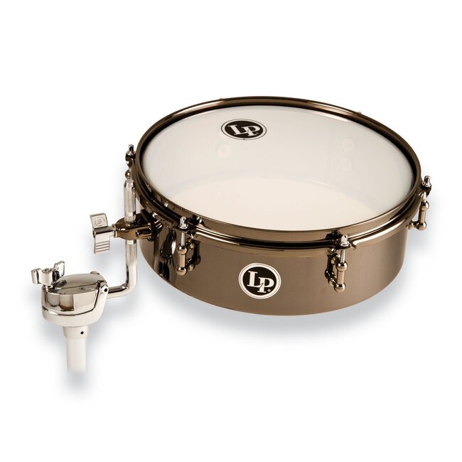 LP - LP812-BN - 12" Drum Set Timbale Mountable Steel Black Nickel