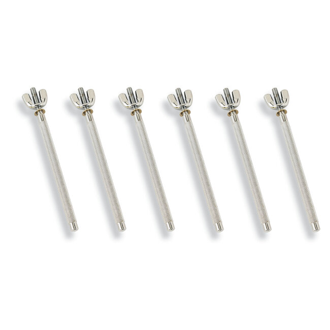 LP - LP765 - Percussion Table Mounted Rod/Nut 6Pc Pack