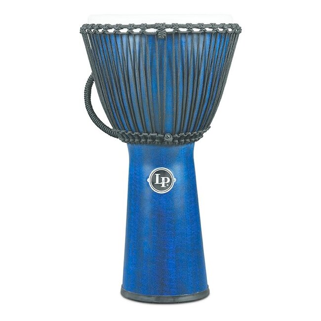 LP - LP725B - World Beat FX Rope Tuned 12 1/2" Djembe Synthetic Blue (Discontinued)