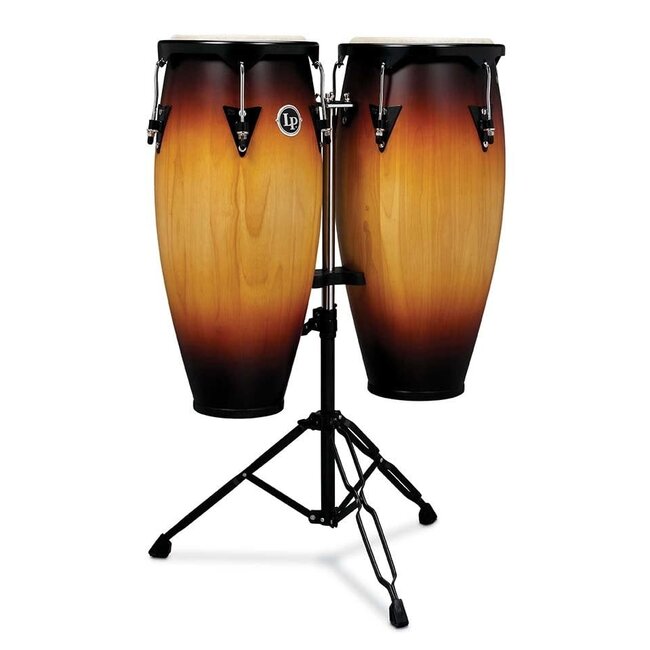 LP - LP646NY-VSB - City 10/11 Set Oak Vintage Sunburst Black W/Double Stand