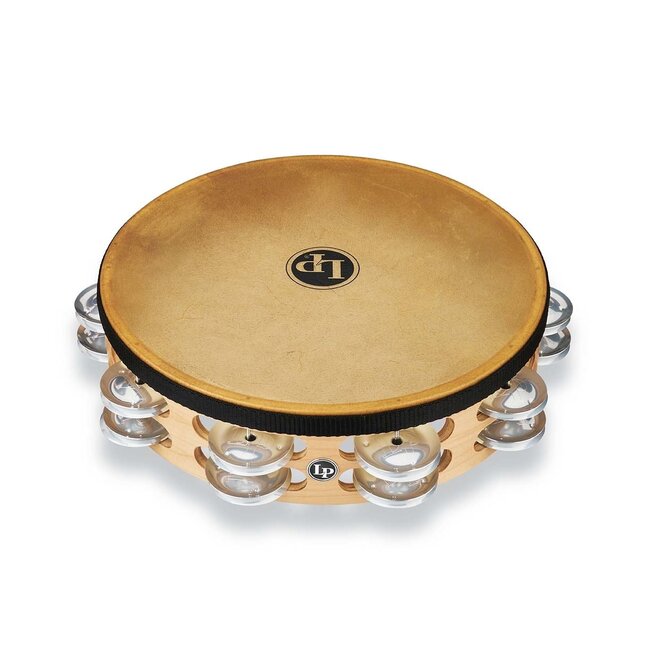 LP - LP384-AL - Pro 10" Double Row Headed Tambourine Bag - Aluminum