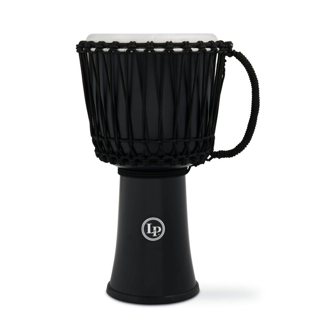 LP - LP2010-BK - World 10" Rope Circle Djembe Black