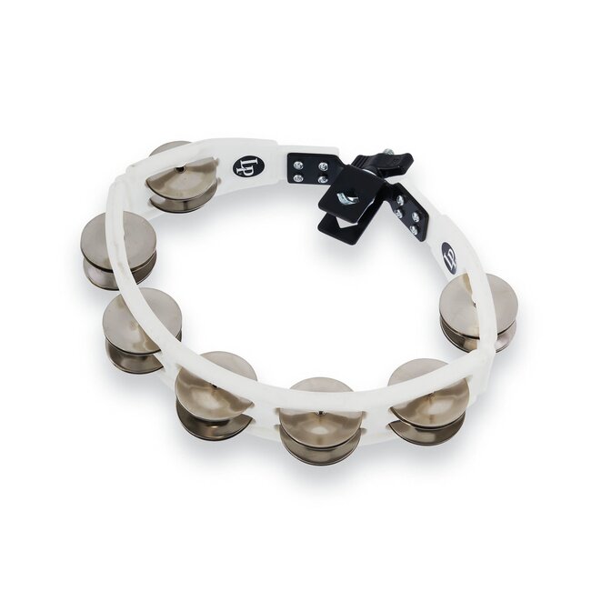 LP - LP162 - Cyclops Mounted Tambourine - White Steel