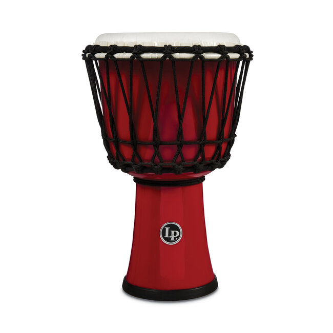 LP - LP1607RD - World 7" Rope Circle Djembe Red