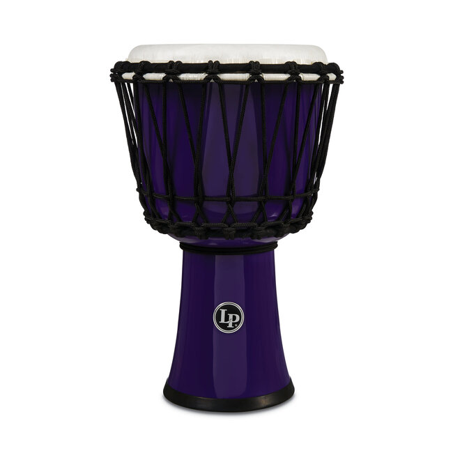 LP - LP1607PL - World 7" Rope Circle Djembe Purple