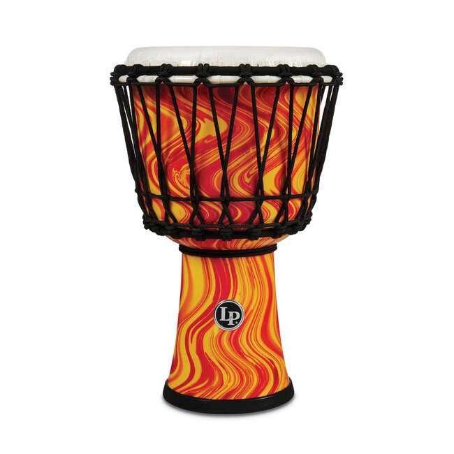 LP - LP1607OM - World 7" Rope Circle Djembe Orange Marble