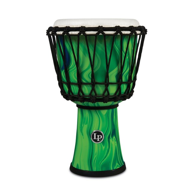 LP - LP1607GM - World 7" Rope Circle Djembe Green Marble