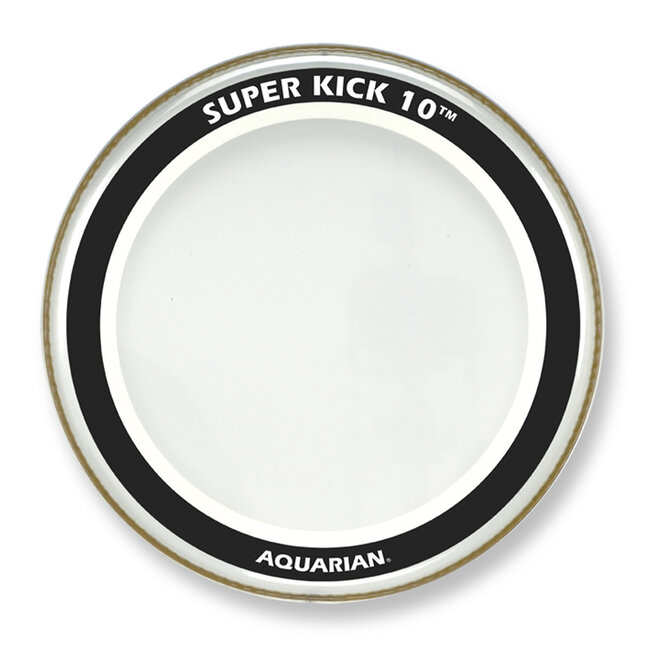 Aquarian - SK10-22 - 22" Superkick 10 Clear Bass Drum