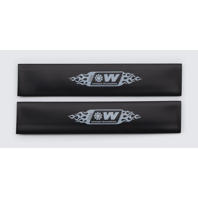 Wincent - WSGF - Stick Grips, Black w/Flame Logo