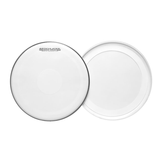 Aquarian - MAB15W - 15" Articulator Bass Drum White