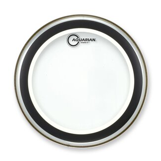 Aquarian Drumheads Aquarian - SX20 - 20" Studio-X Clear Bass Drum