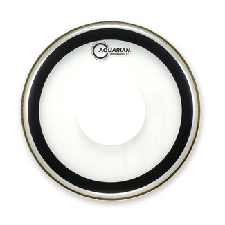 Aquarian Drumheads Aquarian - PFPD18 - 18" Performance II Clear With Power Dot