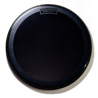 Aquarian Drumheads Aquarian - REF16SK - 16" Reflector Black Mirror Superkick Bass Drum