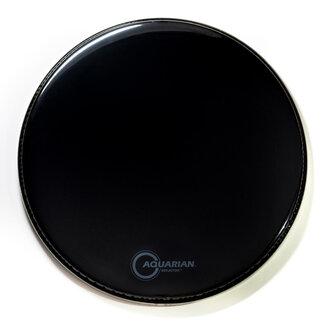 Aquarian Drumheads Aquarian - REF18B - 18" Reflector Black Mirror Bass Drum