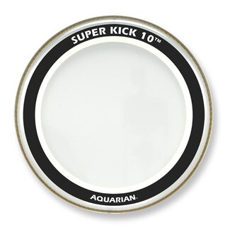 Aquarian Drumheads Aquarian - SK10-18 - 18" Superkick 10 Clear Bass Drum
