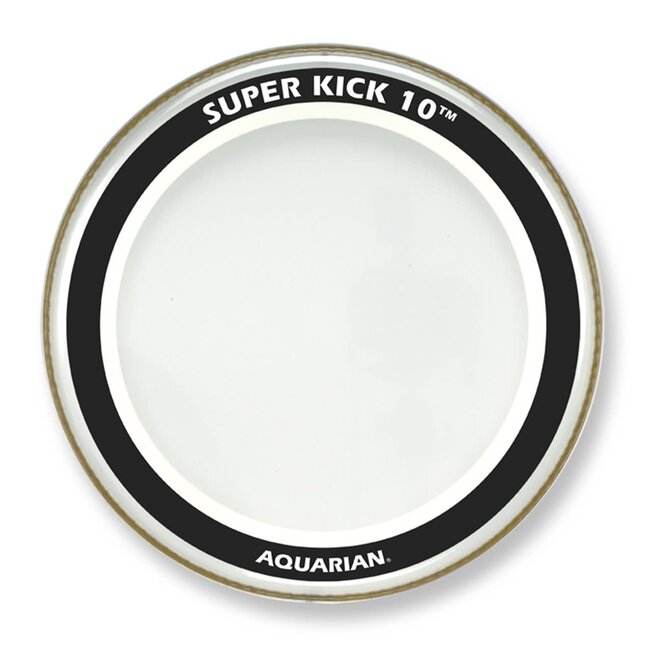 Aquarian - SK10-18 - 18" Superkick 10 Clear Bass Drum