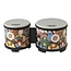 Remo - RH-5600-00- - **Remo Asia**, Rhythm Club, Bongos, 5"/6" Diameters, Rhythm Kids Graphics