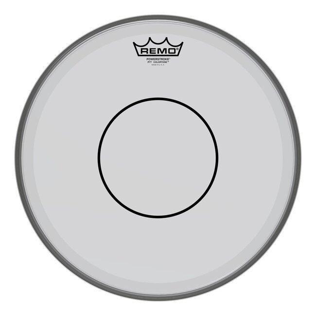 Remo - P7-0314-CT-SM - Batter, Powerstroke 77, Colortone, 14" Diameter, Smoke