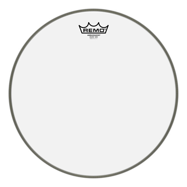 Remo - SA-0314-00- - Snare Side, Ambassador, Clear, 14" Diameter