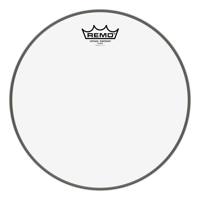 Remo - VE-0312-00- - Batter, Vintage Emperor, Clear, 12'' Diameter