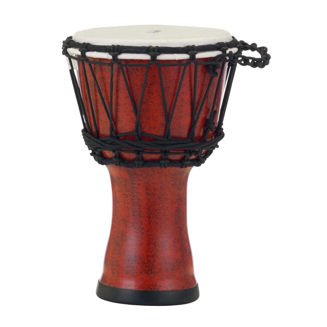Pearl - PBJVR7699 - 7" Rope Tuned Djembe In #699 Molten Scarlet