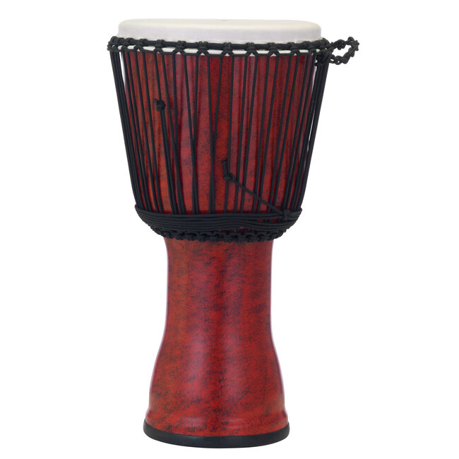 Pearl - PBJVR12699 - 12" Rope Tuned Djembe In #699 Molten Scarlet
