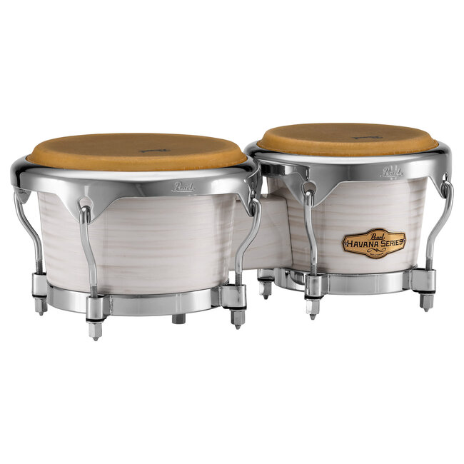 Pearl - PBF300HV187 - Havana Series 7" & 9" Bongos In #187 Silver White Swirl