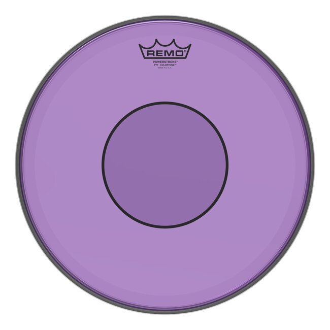 Remo - P7-0313-CT-PU - Batter, Powerstroke 77, Colortone, 13" Diameter, Purple