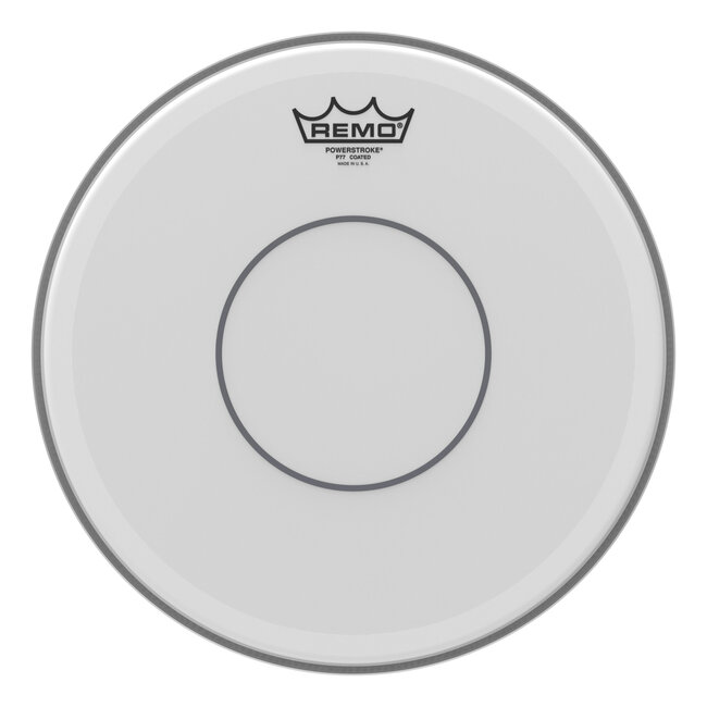 Remo - P7-0113-C2- - Batter, Powerstroke 77, Coated, 13" Diameter, Open Channel, Clear Dot