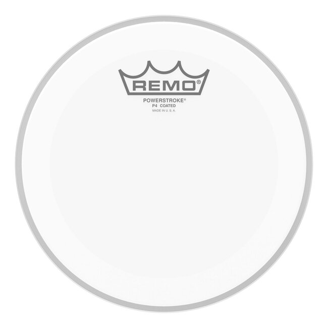 Remo - P4-0108-BP- - Batter, Powerstroke 4, Coated, 8" Diameter