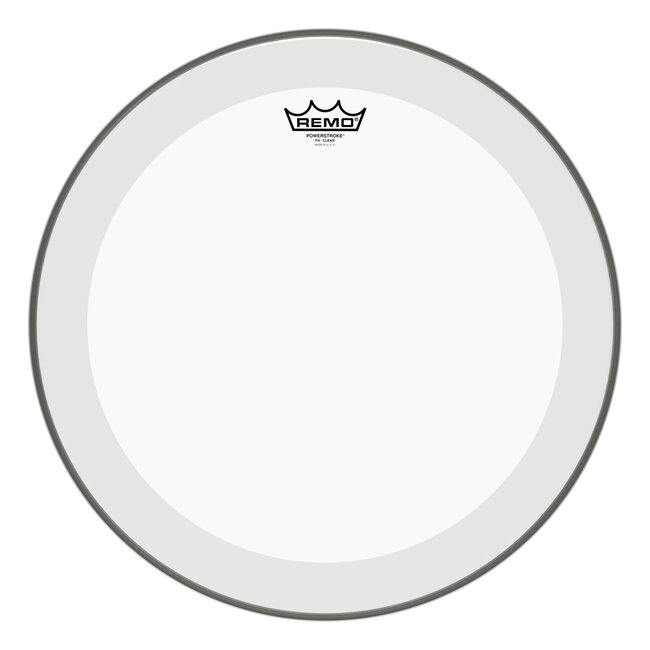 Remo - P4-0318-BP- - Batter, Powerstroke 4, Clear, 18" Diameter