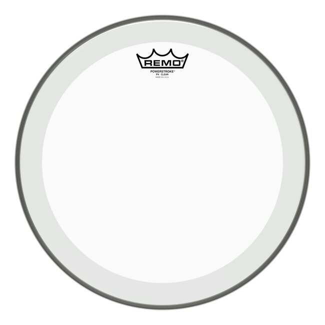 Remo - P4-0313-BP- - Batter, Powerstroke 4, Clear, 13" Diameter