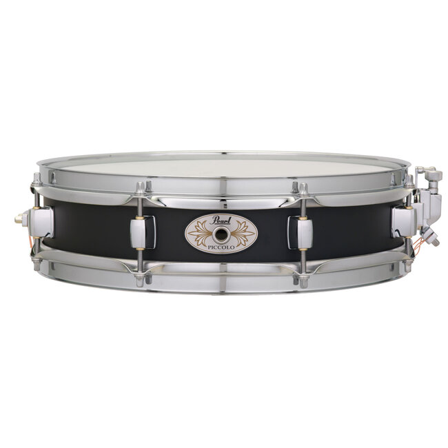 Pearl - S1330B - Black Steel 13"x3" Snare Drum