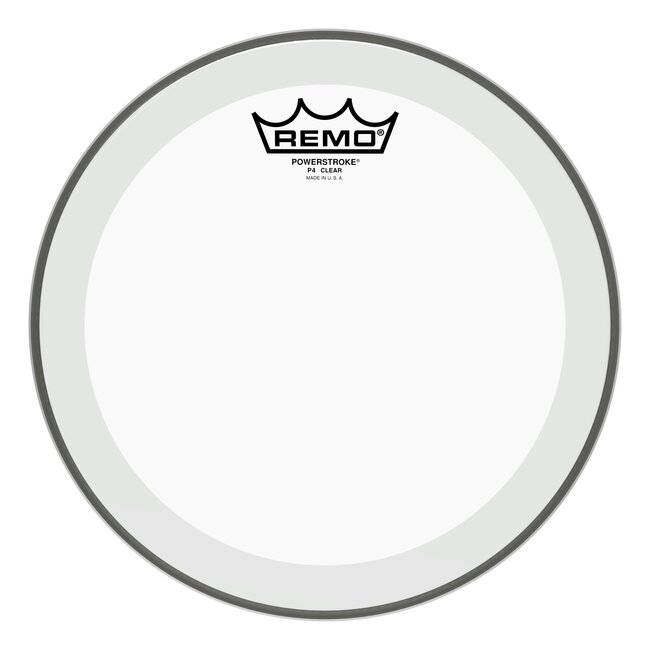 Remo - P4-0310-BP- - Batter, Powerstroke 4, Clear, 10" Diameter