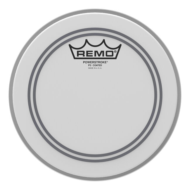 Remo - P3-0108-BP- - Batter, Powerstroke 3, Coated, 8" Diameter