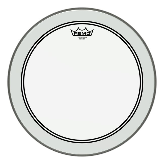 Remo - P3-0316-BP- - Batter, Powerstroke 3, Clear, 16" Diameter