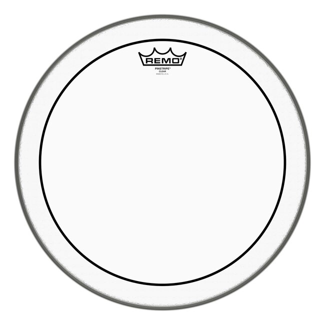 Remo - PS-0315-00- - Batter, Pinstripe, Clear, 15" Diameter
