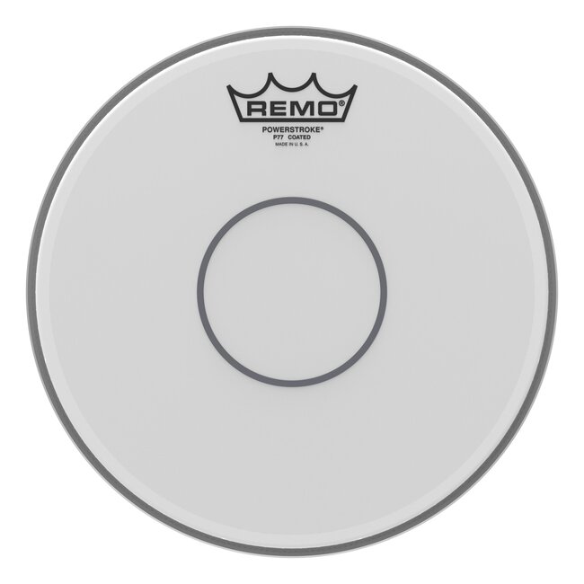 Remo - P7-0110-C2- - **Special Order**, Batter, Powerstroke 77, Coated, 10" Diameter, Open Channel, Clear Dot