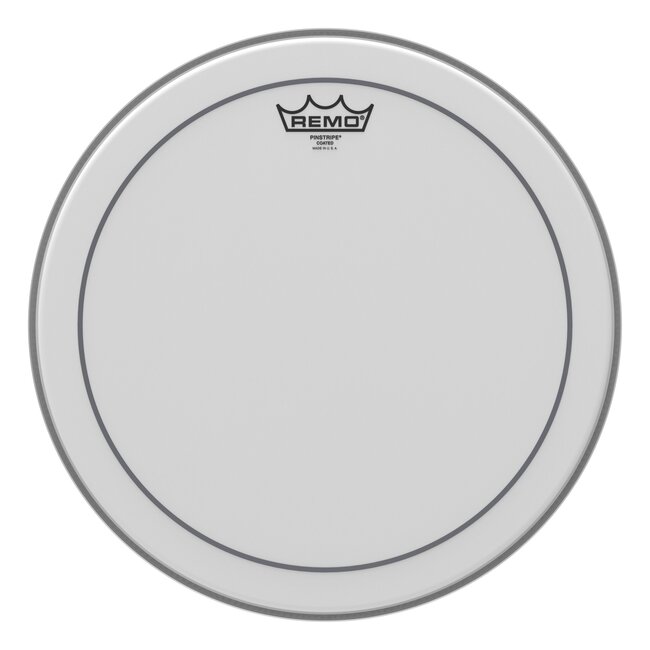 Remo - PS-0115-00- - **Special Order**, Batter, Pinstripe, Coated, 15" Diameter