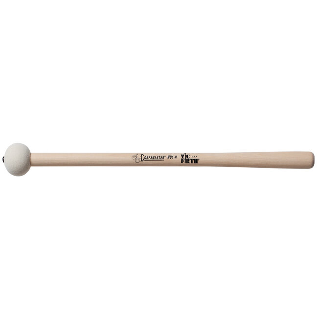Vic Firth - MB1H - Corpsmaster Bass mallet -- small head -- hard