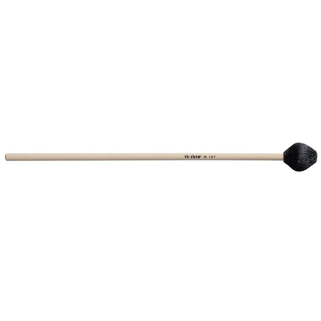 Vic Firth - M187 - Corpsmaster Keyboard -- Medium hard -- weighted rubber core