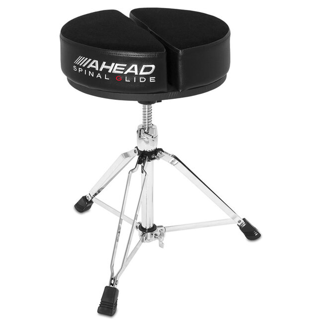Ahead - SPG-ARTB - 14" Spinal G Round 4" Black Cloth Top/Black Sides, 3 Leg Base