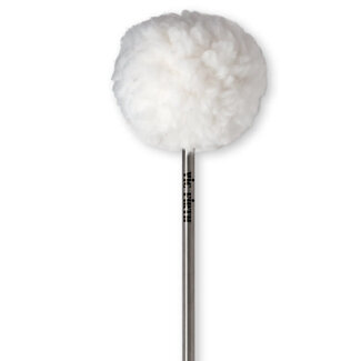 Vic Firth Vic Firth - VKB3 - VicKick Beaters -- Medium Felt Core Covered with Fleece, Oval Head