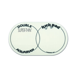 Aquarian Drumheads Aquarian - STKP2 - Thin Double Kick Pad