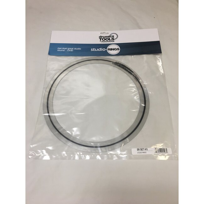Aquarian - SR SET#8 - Studio Rings #8  (6) -12"