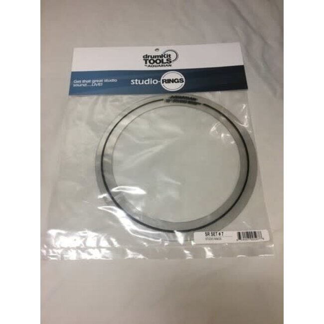 Aquarian - SR SET#7 - Studio Rings #10 (6) -10"